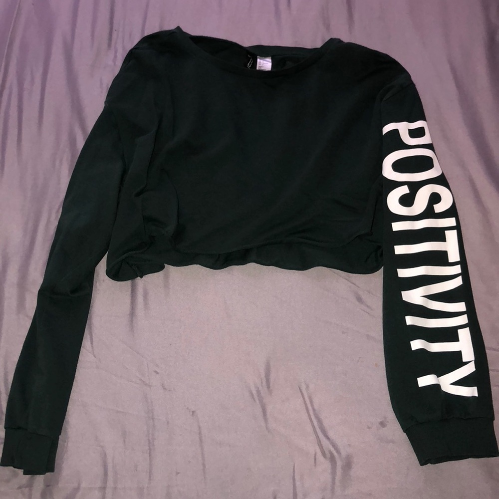 Long Sleeve Crop Top